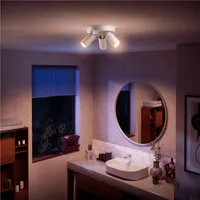 KOHTVALGUSTI KOSIPO SPOT 3X5W IP44 ÜMMARGUNE VALGE