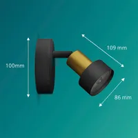 KOHTVALGUSTI CONDUIT SPOT 35W MUST-MESSING