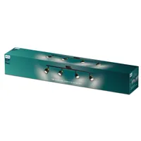 KOHTVALGUSTI NIALL SPOT 4X35W MUST-MESSING