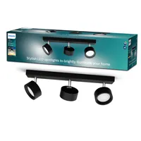 KOHTVALGUSTI BRACIA SPOT 3X5.5W 2700K MUST