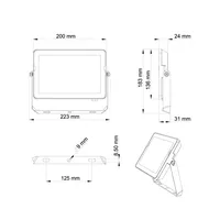 LED PROŽEKTOR PROJECTLINE 50W 3000K