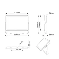 LED PROŽEKTOR PROJECTLINE 100W 3000K
