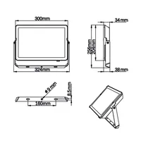 LED PROŽEKTOR PROJECTLINE 100W 4000K