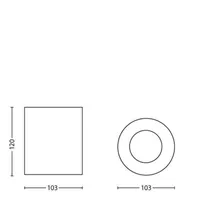 KOHTVALGUSTI PILLAR 1X20W 230V MUST