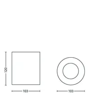 KOHTVALGUSTI PILLAR 1X20W 230V MUST