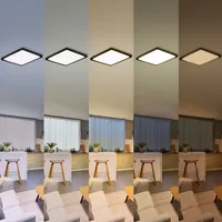 PLAFOON VALEN CL650 17W 22-27-40-6500K RUUT MUST