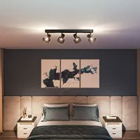 KOHTVALGUSTI SLEET SPOT 4X25W MUST