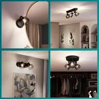 KOHTVALGUSTI SLEET SPOT 4X25W MUST