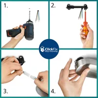 KOHTVALGUSTI CLEFT SPOT 4X35W MUST