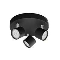 KOHTVALGUSTI STAR 3X4.5W SELV MUST