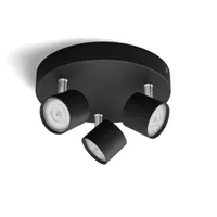 KOHTVALGUSTI STAR 3X4.5W SELV MUST