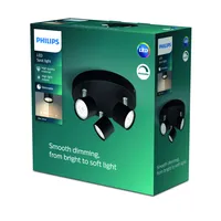 KOHTVALGUSTI STAR 3X4.5W SELV MUST