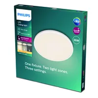 PLAFOON OZZIET CL570 SS 36W 2700K VALGE