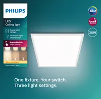 PLAFOON TOUCH CL560 SS 36W 2700K RUUT VALGE