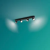 KOHTVALGUSTI STAR 4X4.5W SELV MUST