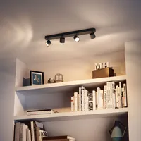 KOHTVALGUSTI STAR 4X4.5W SELV MUST