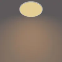 PLAFOON SUPERSLIM CL550 36W 2700K VALGE