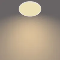 PLAFOON SUPERSLIM CL550 36W 2700K VALGE