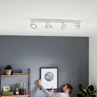 KOHTVALGUSTI CLOCKWORK 4X4.5W SELV VALGE