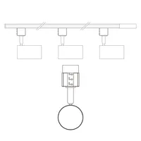 SIINIVALGUSTI EASYLINK ZILO SP 3X5W VALGE
