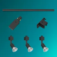 SIINIVALGUSTI EASYLINK TOBIA SP 3X5W MUST