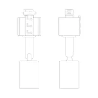 SIINIVALGUSTI EASYLINK TOBIA SP 1X5W VALGE