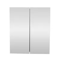 PEEGELKAPP AQUALINE SLIM 60X16X70CM VALGE