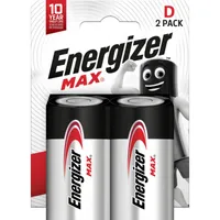 PATAREI ENERGIZER MAX ALKALINE D 2TK PAKIS