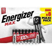PATAREI ENERGIZER MAX ALKALINE AAA 8TK PAKIS