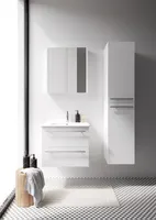 PEEGELKAPP RB BATHROOM 80CM VALGE LÄIKIV