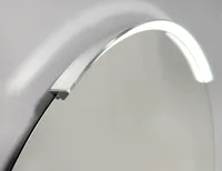 PEEGEL RB BATHROOM ÜMMARGUNE Ø80CM VALGUSTIGA ALUMIINIUM