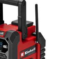 AKURAADIO EINHELL TE-CR 18 DAB+/FM/BT, ILMA AKU JA LAADIJATA