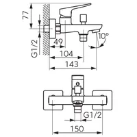 VANNI- JA DUŠISEGISTI FERRO LIPPI ECOLOGICA GRAFIIT