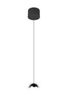 RIPPVALGUSTI REALITY SENTA LED MATT MUST/KROOM