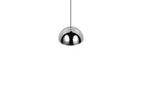 RIPPVALGUSTI REALITY SENTA LED MATT MUST/KROOM