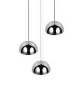RIPPVALGUSTI REALITY SENTA LED 3 20CM MATT MUST/KROOM