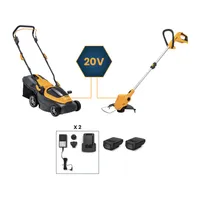 AKUMURUNIIDUK STIGA COLLECTOR 136E KIT + AKUMURUTRIMMER GT 100E