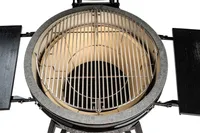 GRILL HOOVI KAMADO MAX MUST KÜPSETUSSÜSTEEMIGA 26"