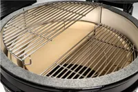 GRILL HOOVI KAMADO MAX MUST KÜPSETUSSÜSTEEMIGA 26"