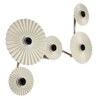 SEINALAMP OSRAM DECOR PLISSE WALL 5XE27 TUME BEEŽ