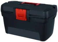 HOIUKAST CURVER 39,5X22,6X22CM SULETAV, MUST/PUNANE