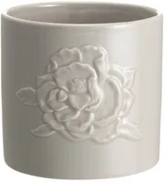 LILLEPOTT 4LIVING ROSE KERAAMILINE Ø13,5X12,5CM BEEŽ