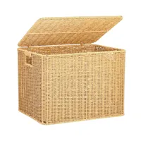 KORV BASILE 42.5X34XH31CM, HELEPRUUN