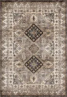 VAIP DARLY-3, 160X230CM, PRUUN/BEEŽ