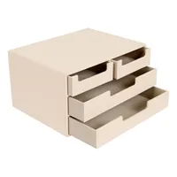 DOKUMENDISAHTLID WILMA 34X26X18.5CM, KREEM