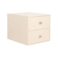 DOKUMENDISAHTLID WILMA 25X33X24.5CM, KREEM