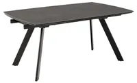 SÖÖGILAUD BLACKBURN 160/240X97XH75CM, MUST