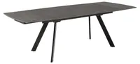 SÖÖGILAUD BLACKBURN 160/240X97XH75CM, MUST