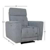 TUGITOOL BOSCO ELEKTRILINE RECLINER. SINAKASHALL