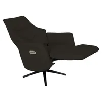 TUGITOOL DAYANA ELEKTRILINE RECLINER, PRUUN NAHK